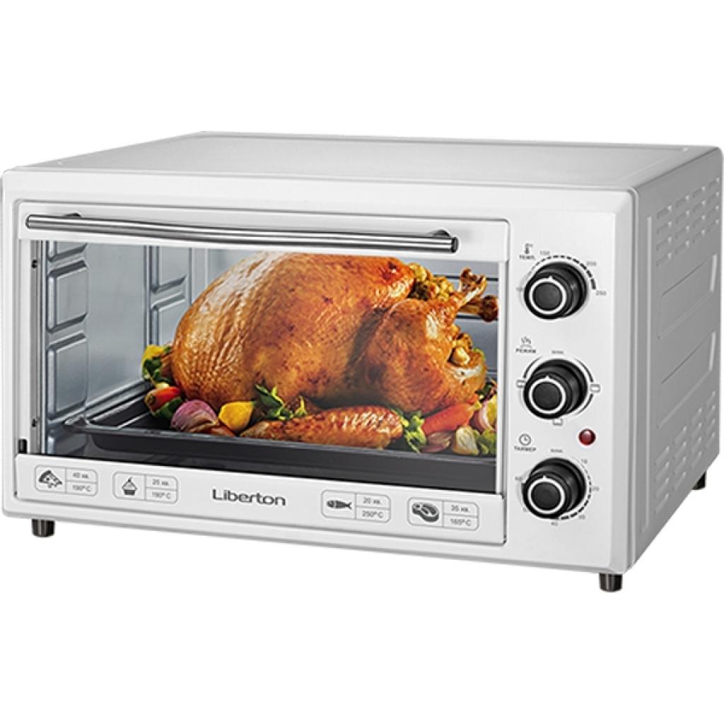 Електропіч Liberton LEO-351 White - зображення 2