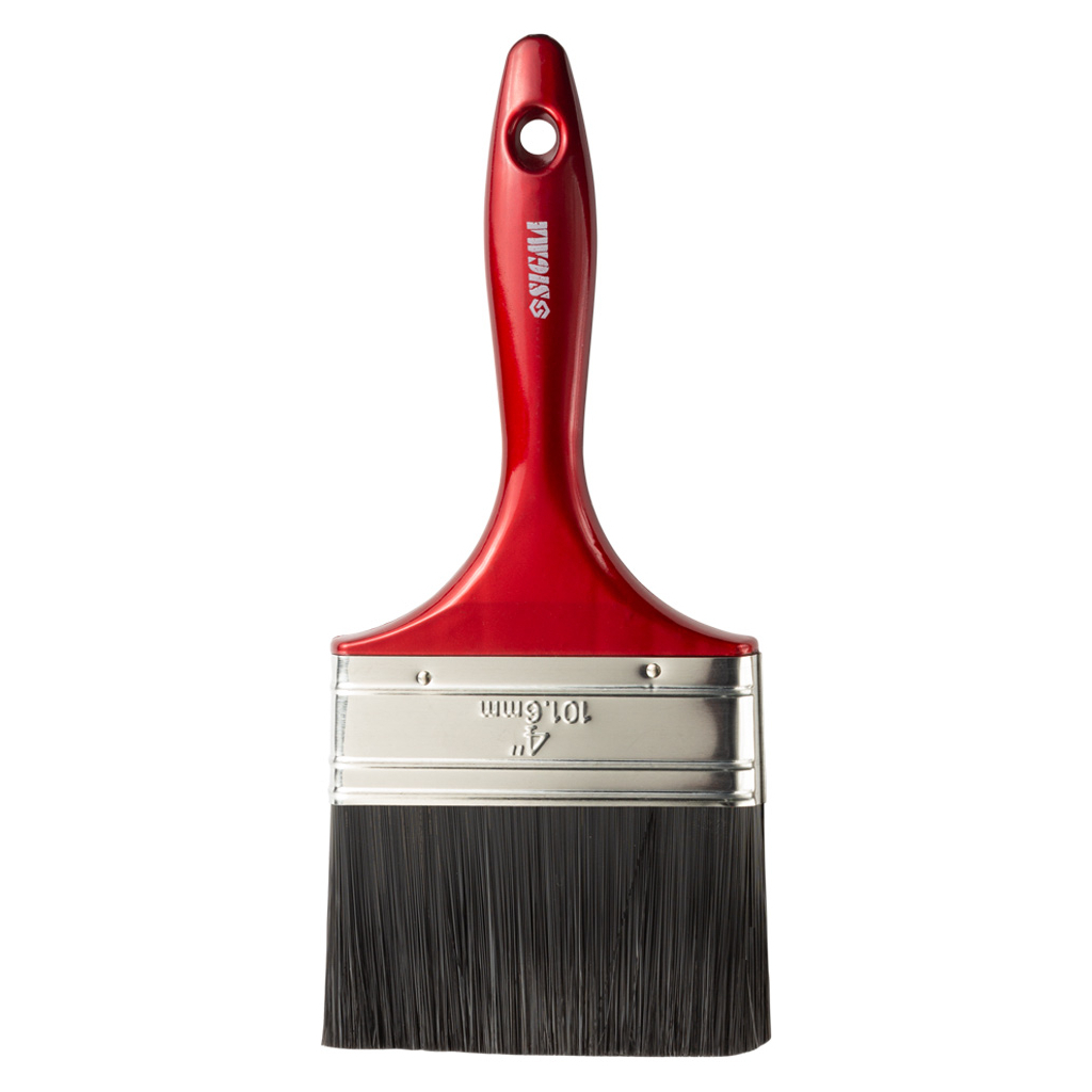 Пензель малярний Sigma флейцевий "Лакра" 4" (8302371) - зображення 2