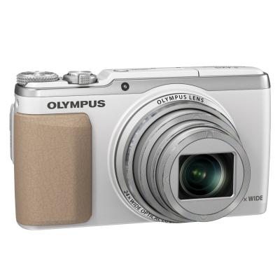 Цифровий фотоапарат Olympus SH-60 White (V107070WE000) - зображення 3