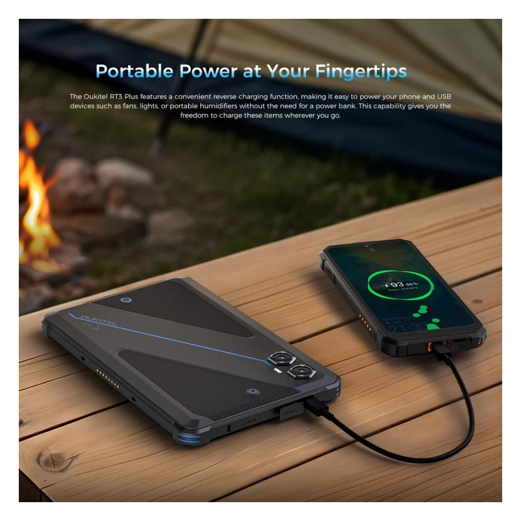 Планшет OUKITEL RT3 plus 8" 4/128GB NFC LTE Black (6941749808516) - зображення 6