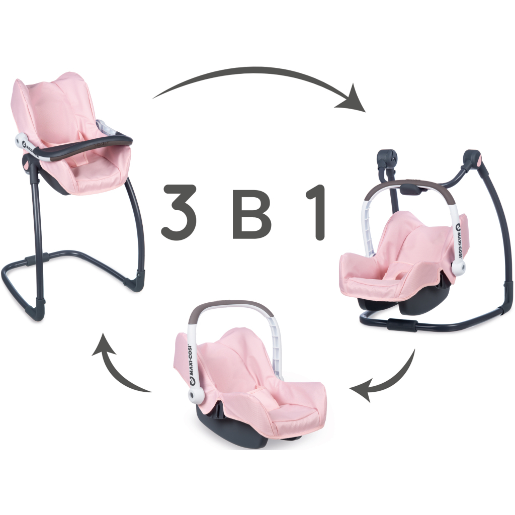 Аксесуар до ляльки Smoby Крісло Maxi-Cosi & Quinny 3 в 1 Софт (240235) - зображення 3