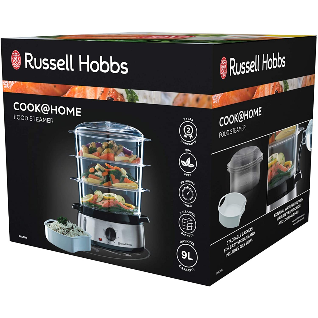 Пароварка Russell Hobbs Cook@Home (19270-56) - изображение 3