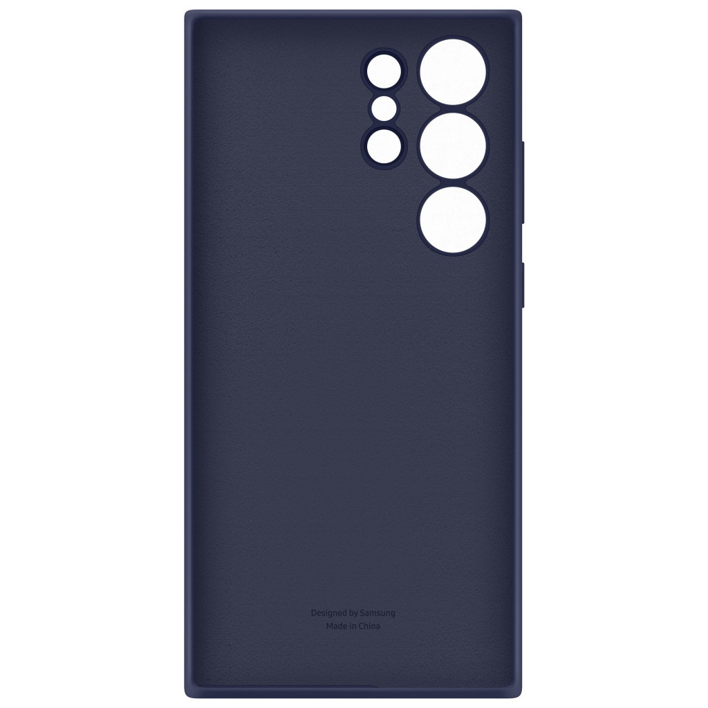 Чохол до мобільного телефона Samsung Galaxy S23 Ultra Silicone Case Navy (EF-PS918TNEGRU) - зображення 2