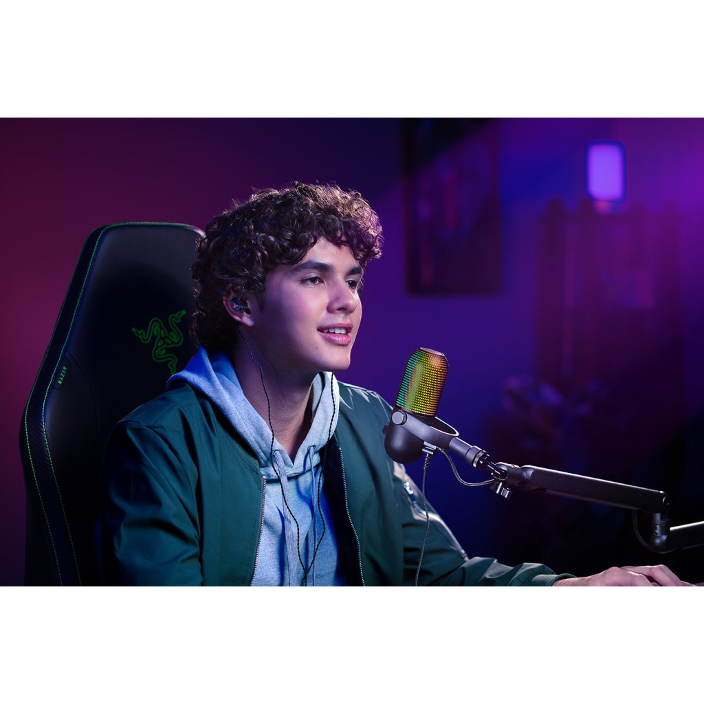 Мікрофон Razer Seiren V3 Chroma (RZ19-05060100-R3M1) - изображение 10