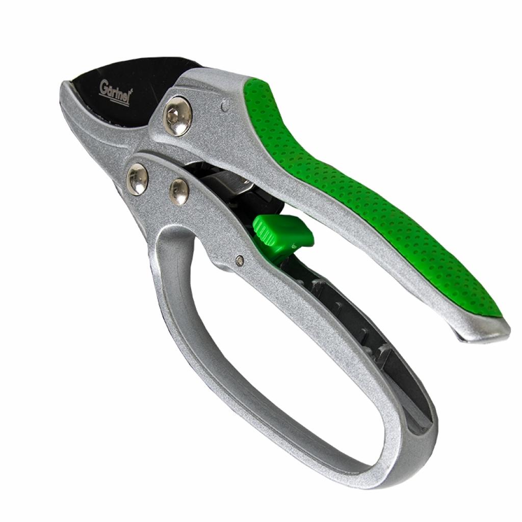 Секатор Gartner 190 мм із храповим механізмом (80001054) - изображение 3