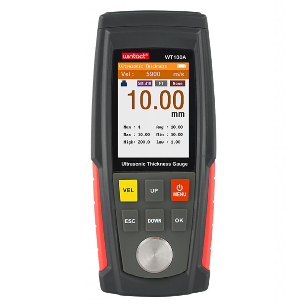 Товщиномір Wintact ультразвуковий 1-300мм (WT100A) - зображення 1