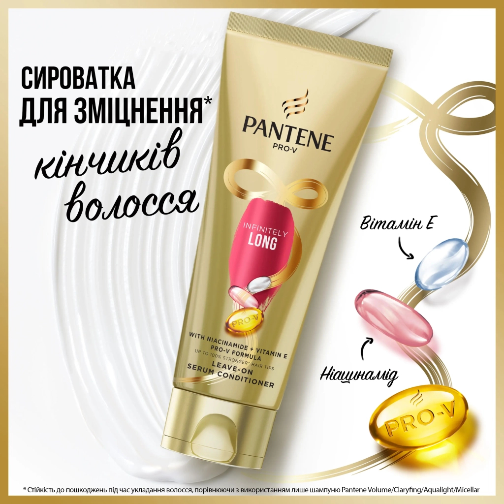 Кондиціонер для волосся Pantene Pro-V 3 Minute Miracle Infinitely Long 160 мл (8700216547055) - зображення 8