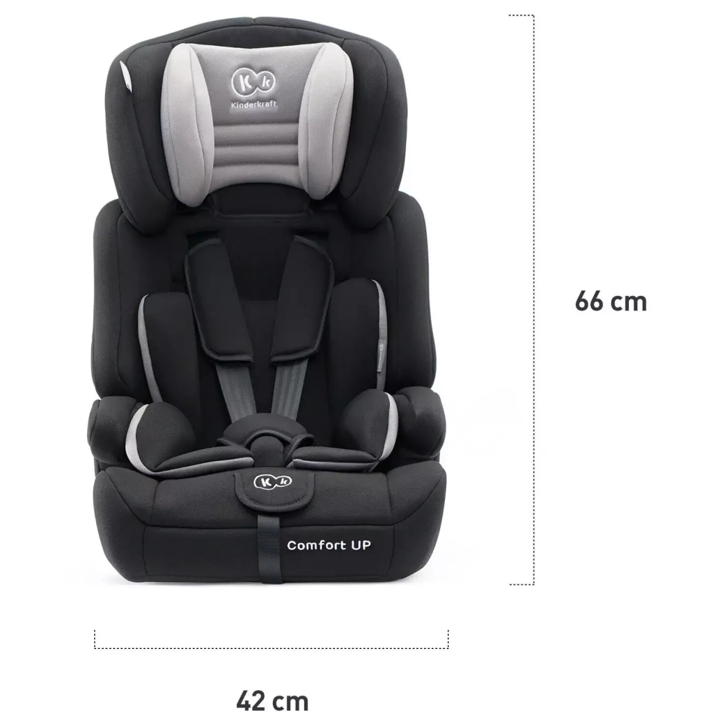 Автокрісло Kinderkraft Comfort Up Gray (KKCMFRTUPGRY00) (5902021219605) - зображення 8