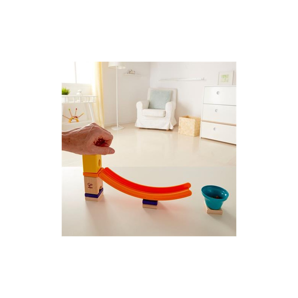 Конструктор Hape Набір для конструктора-лабіринту Quadrilla Скейтпарк (E6023) - зображення 3