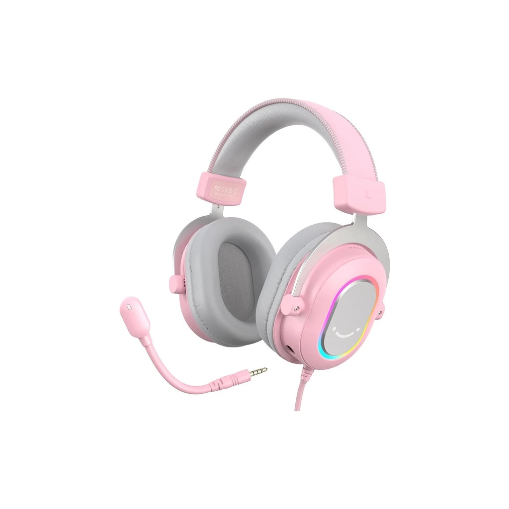 Навушники Fifine H6 RGB 7.1 Pink (H6P) - зображення 2