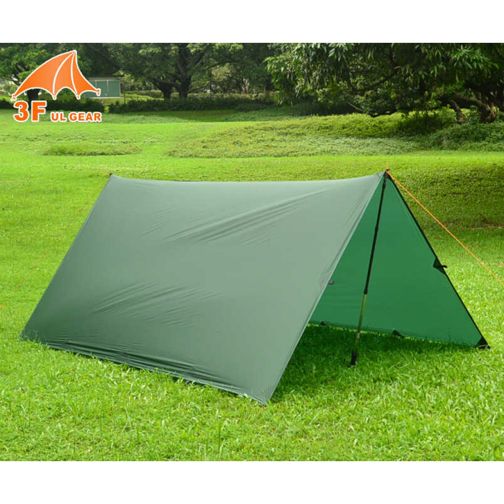 Тент 3F Ul Gear 15D Tarp 5х3 Green (15D5-3) - зображення 4