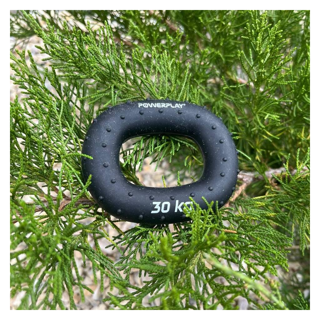 Еспандер PowerPlay PP-4337 Hand Grip Hard 30 кг Чорний (PP_4337_Black_30kg) - зображення 4