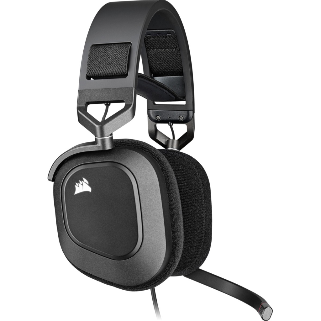 Навушники Corsair HS80 RGB USB Headset Carbon (CA-9011237-EU) - зображення 2