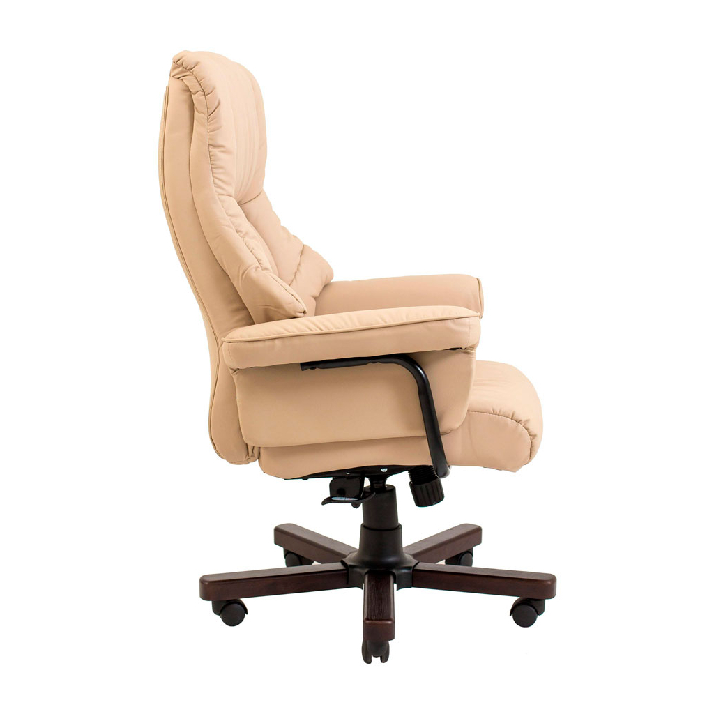 Офісне крісло Richman Конгрес Вуд M-2 Широкий (Anyfix Wide) Бежевий + Горіх (R00000050939) - зображення 3