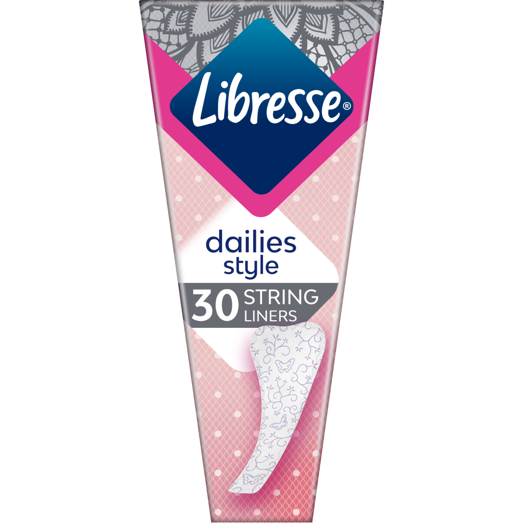 Щоденні прокладки Libresse Daily Fresh String 30 шт. (7310791193892) - зображення 1