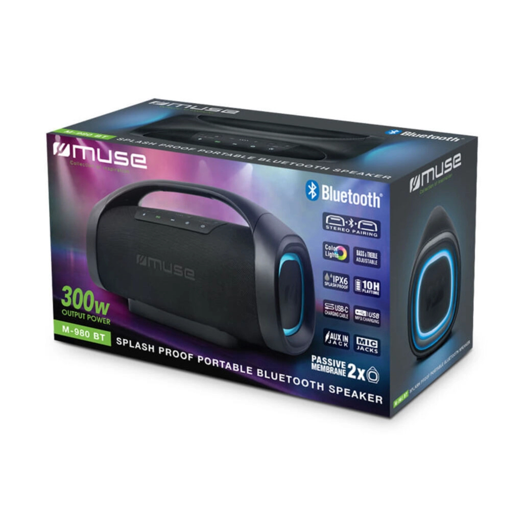 Акустична система Muse M-980 BT Black (M-980 BT) - зображення 5