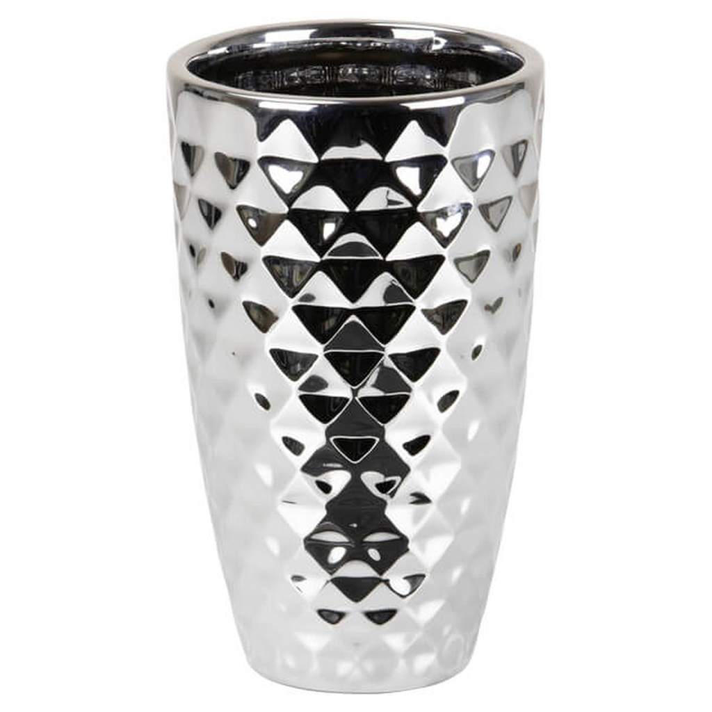 Ваза Scheurich Mirror Silve 25 см (62223) - зображення 1
