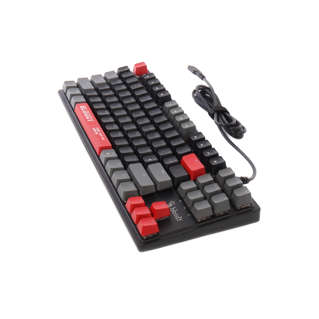 Клавіатура A4Tech Bloody S310N USB Energy Red (4711421000598) - зображення 5