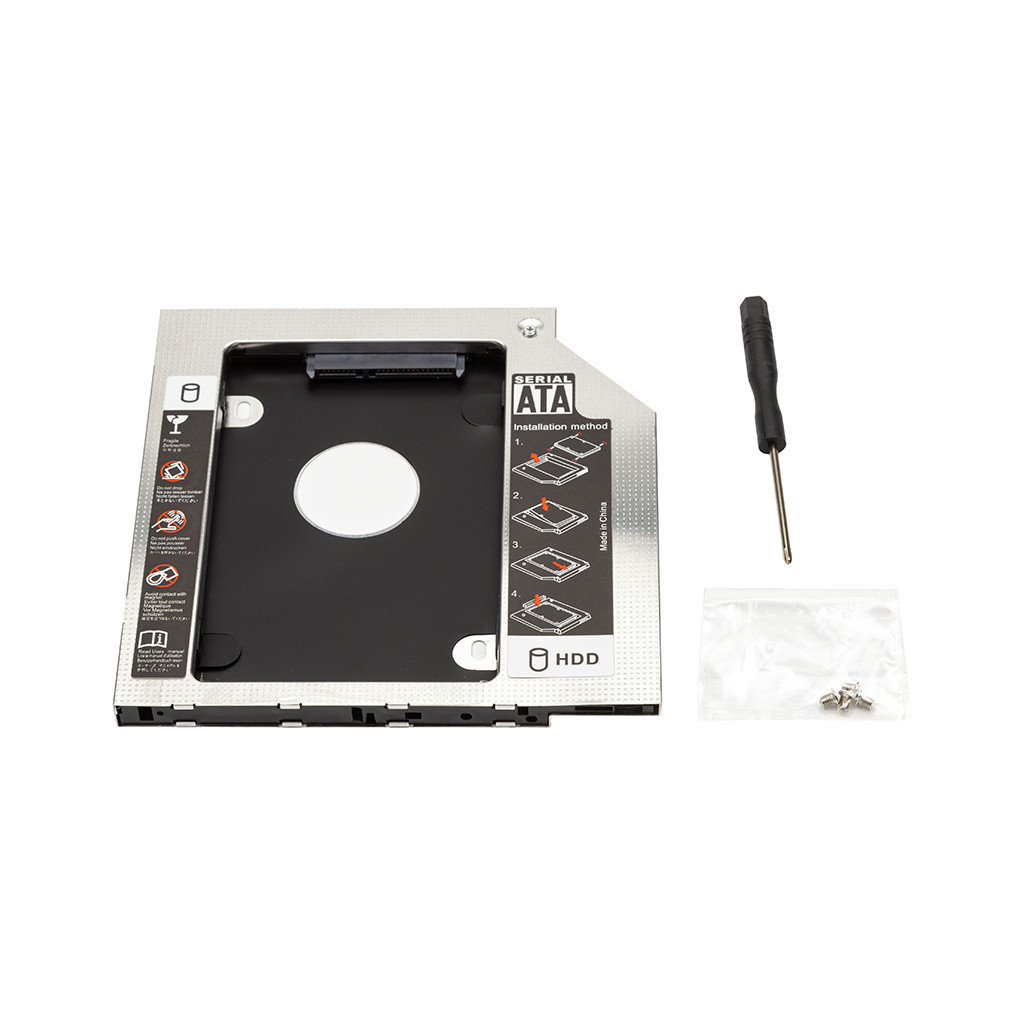 Фрейм-перехідник PowerPlant HDD 9.5 mm (HB390007) - зображення 2