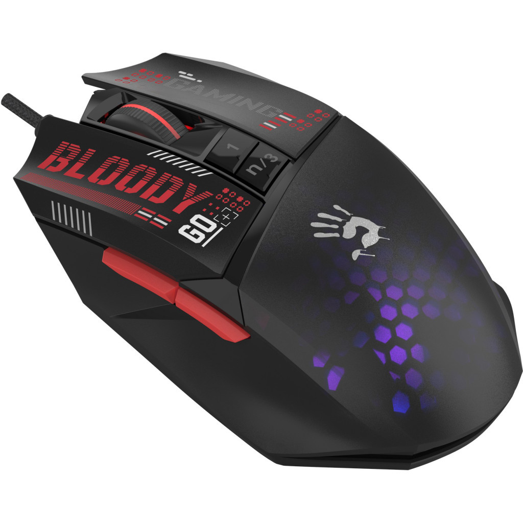 Мишка A4Tech Bloody W60 Max Mini RGB Activated USB Honeycomb (4711421987127) - зображення 4