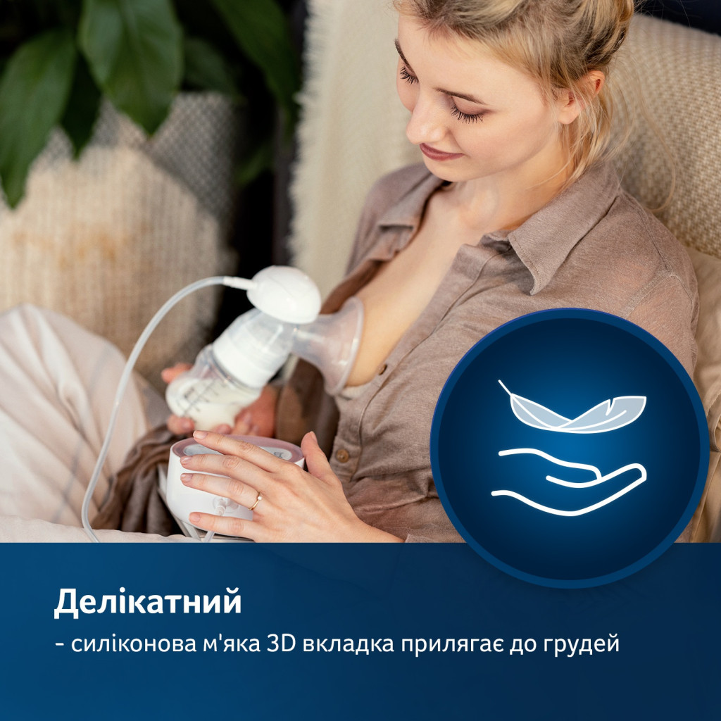 Молоковідсмоктувач Lovi електричний 2-фазний Prolactis 3D Soft (50/050exp) - зображення 5