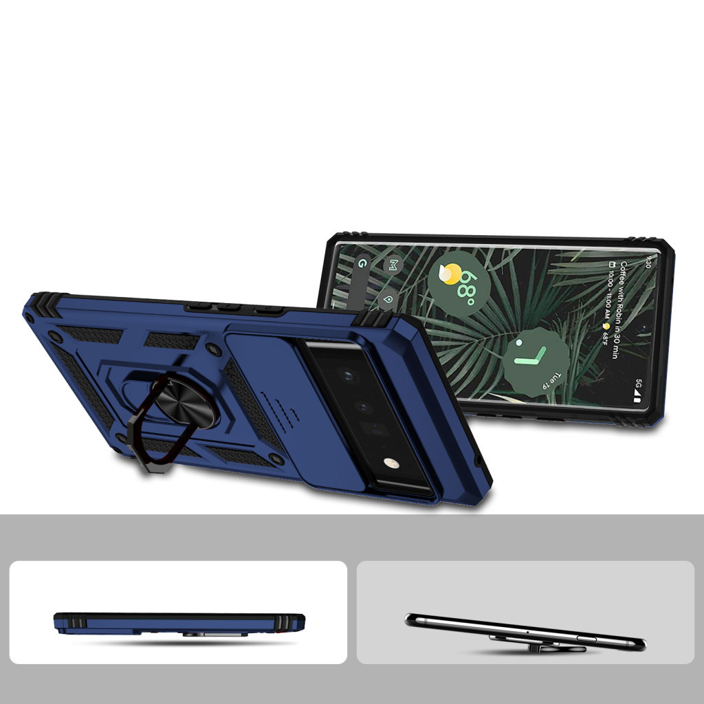 Чохол до мобільного телефона BeCover Military Google Pixel 6 Pro Blue (708830) - зображення 3