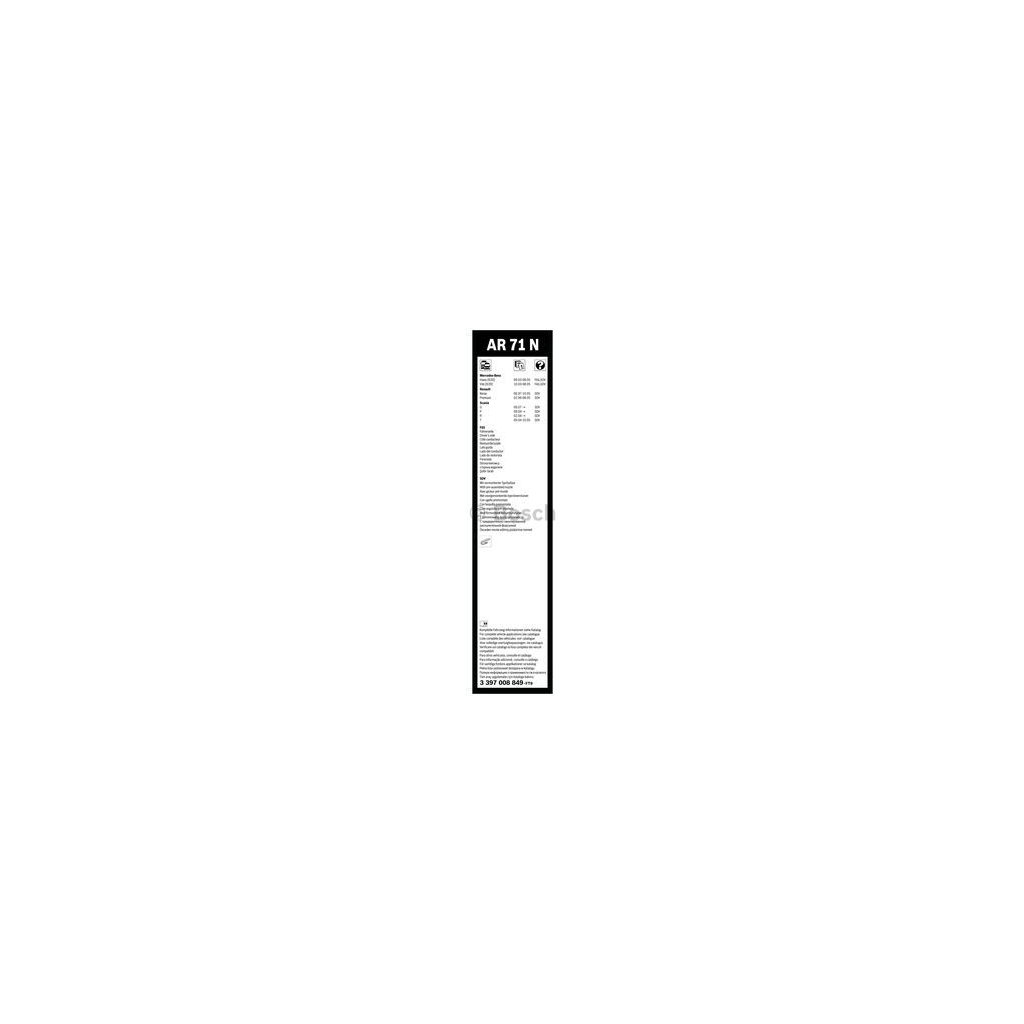 Щітка склоочисника Bosch 3 397 008 849 - зображення 5