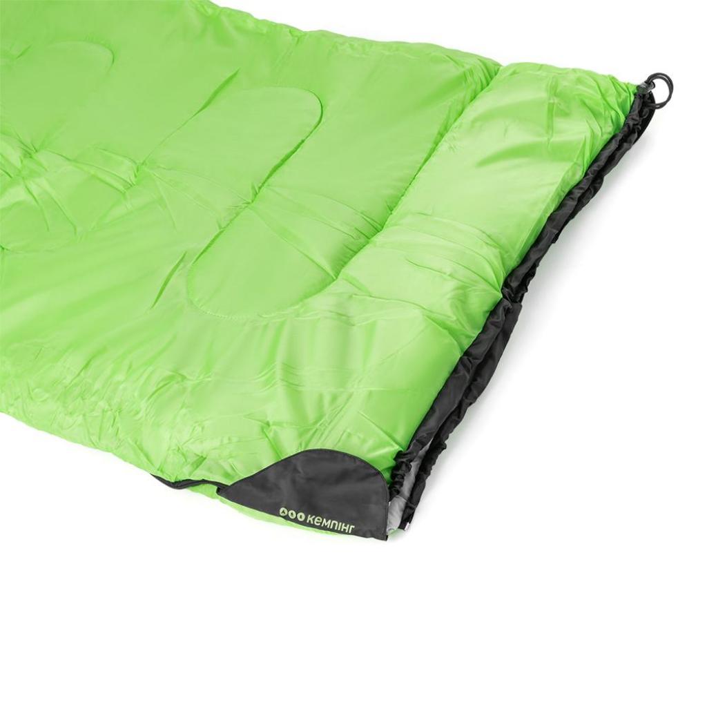 Спальний мішок Кемпінг Peak 200R з капюшоном Green (4823082715008) - зображення 4