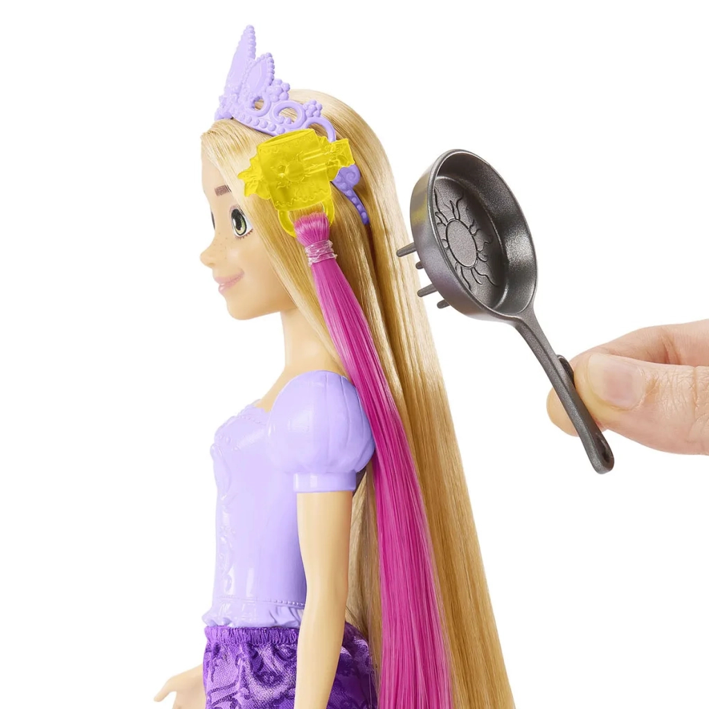 Лялька Disney Princess Рапунцель Фантастичні зачіски (HLW18) - зображення 5