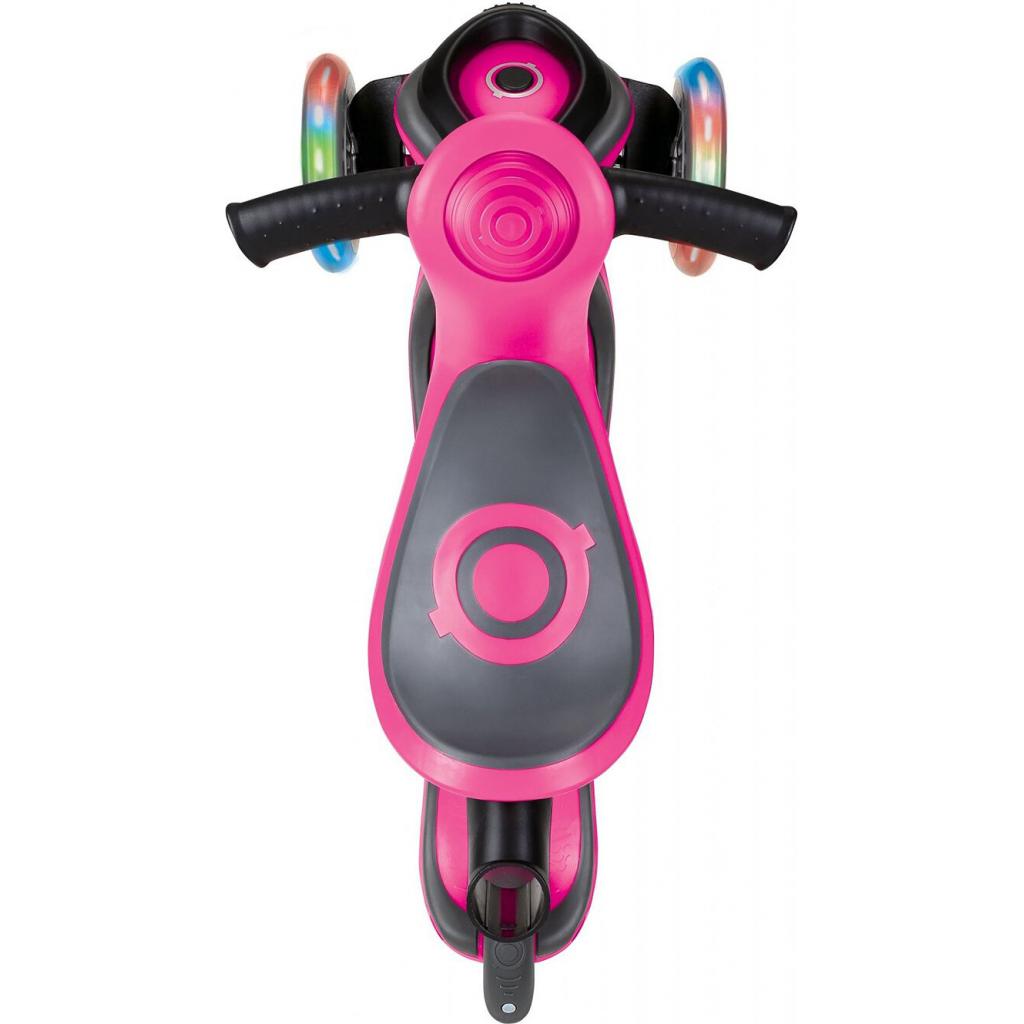 Самокат Globber Go up comfort lights 5 в 1 рожевий з підсвічуванням (459-110-2) - зображення 3