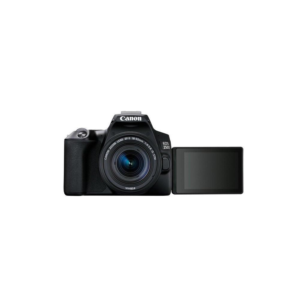 Цифровий фотоапарат Canon EOS 250D kit 18-55 IS STM Black (3454C007) - зображення 11