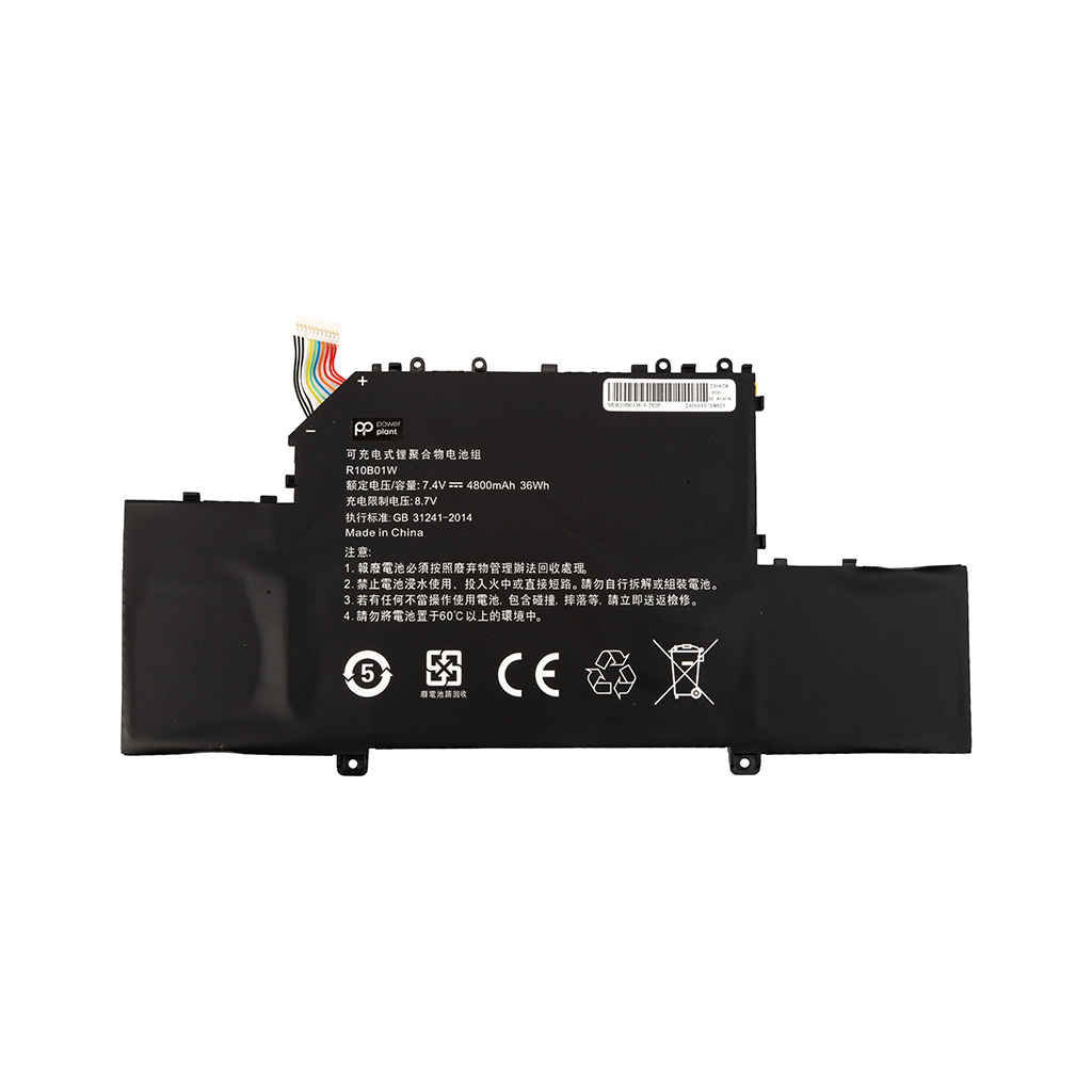 Акумулятор до ноутбука Xiaomi Mi Air 12.5 (R10B01W) 7.4V 4800mA PowerPlant (NB530052) - зображення 1