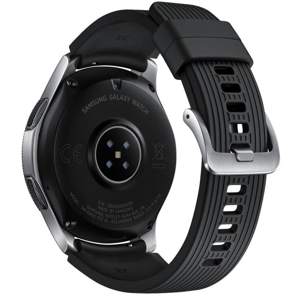 Смарт-годинник Samsung SM-R800 (Galaxy Watch 46mm) Silver (SM-R800NZSASEK) - зображення 4