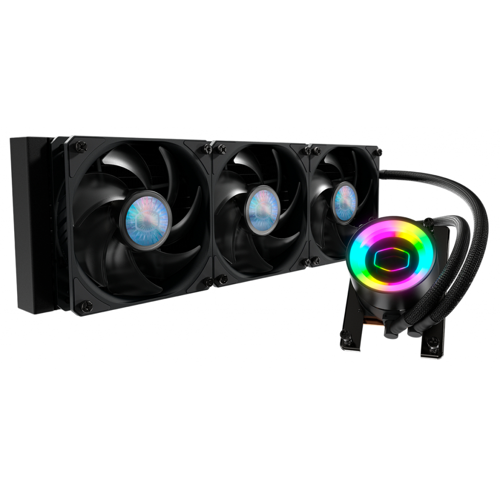Система рідинного охолодження CoolerMaster MasterLiquid ML360 Mirror TR4 Edition (MLX-D36M-A18PK-T1) - зображення 1