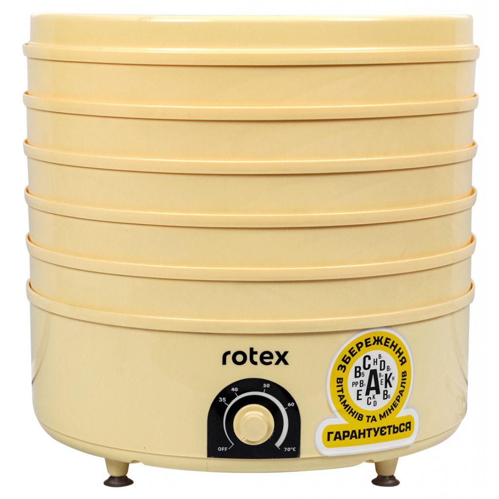 Сушка для овочів та фруктів Rotex RD660-Y - зображення 2