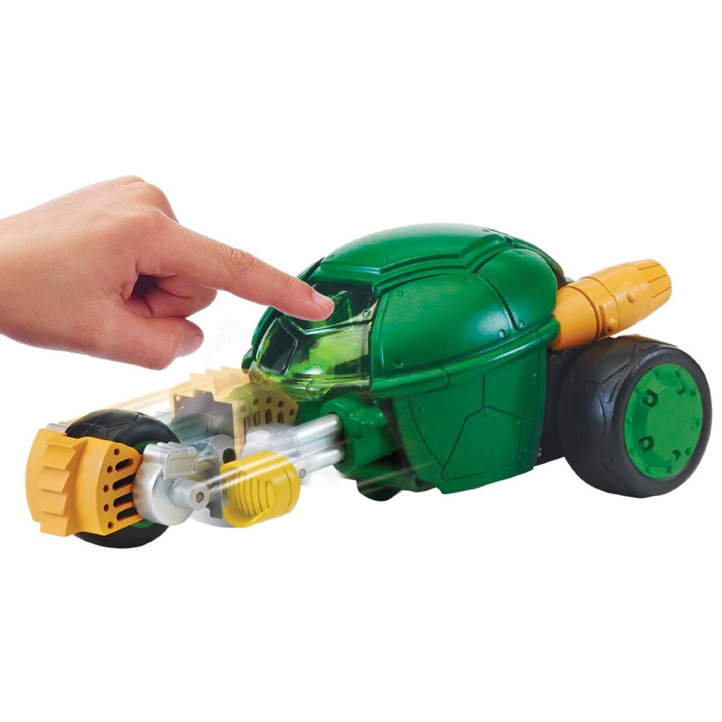 Бойовий транспорт TMNT Мотоцикл Стелс и эксклюзивная фигурка Рафаэля (96754) - изображение 4