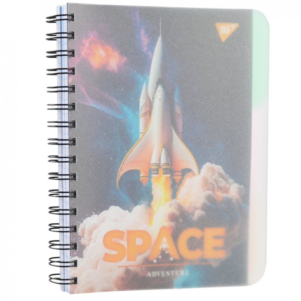 Блокнот Yes А5 Space adventure 144 аркуша пластикова обкладинка (681955) - зображення 3