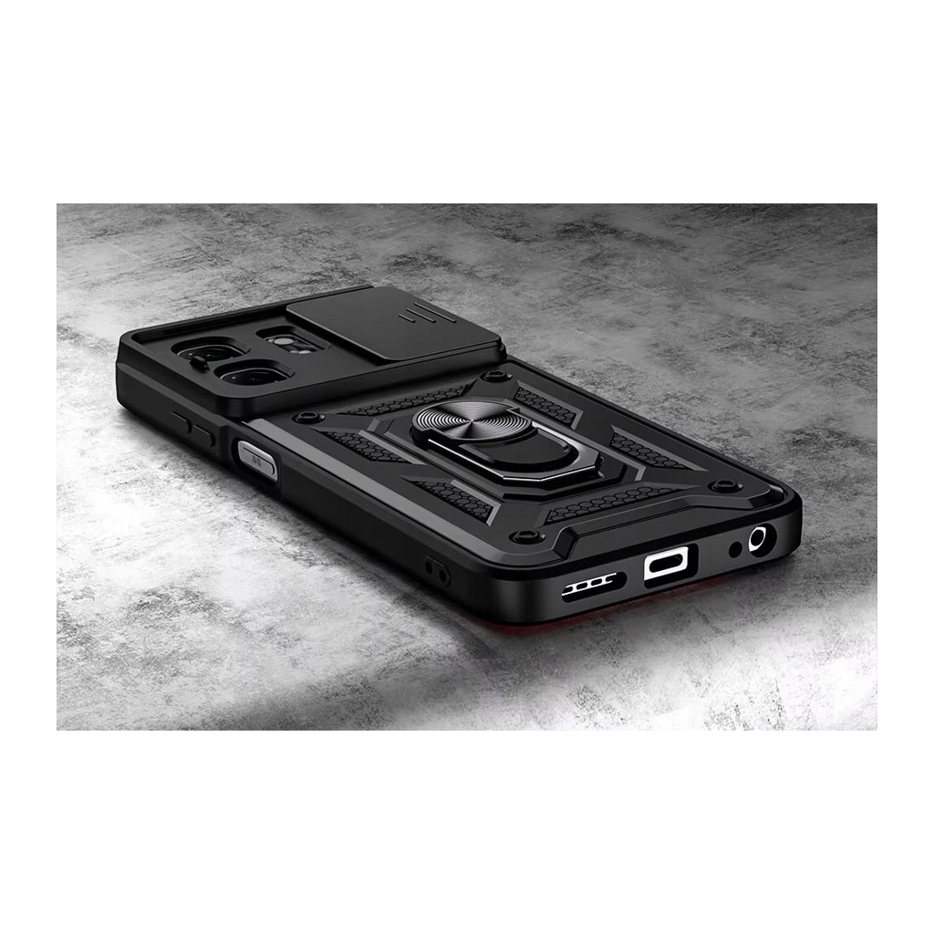 Чохол до мобільного телефона BeCover Military Infinix Hot 50i (X6531) Black (713047) - зображення 3