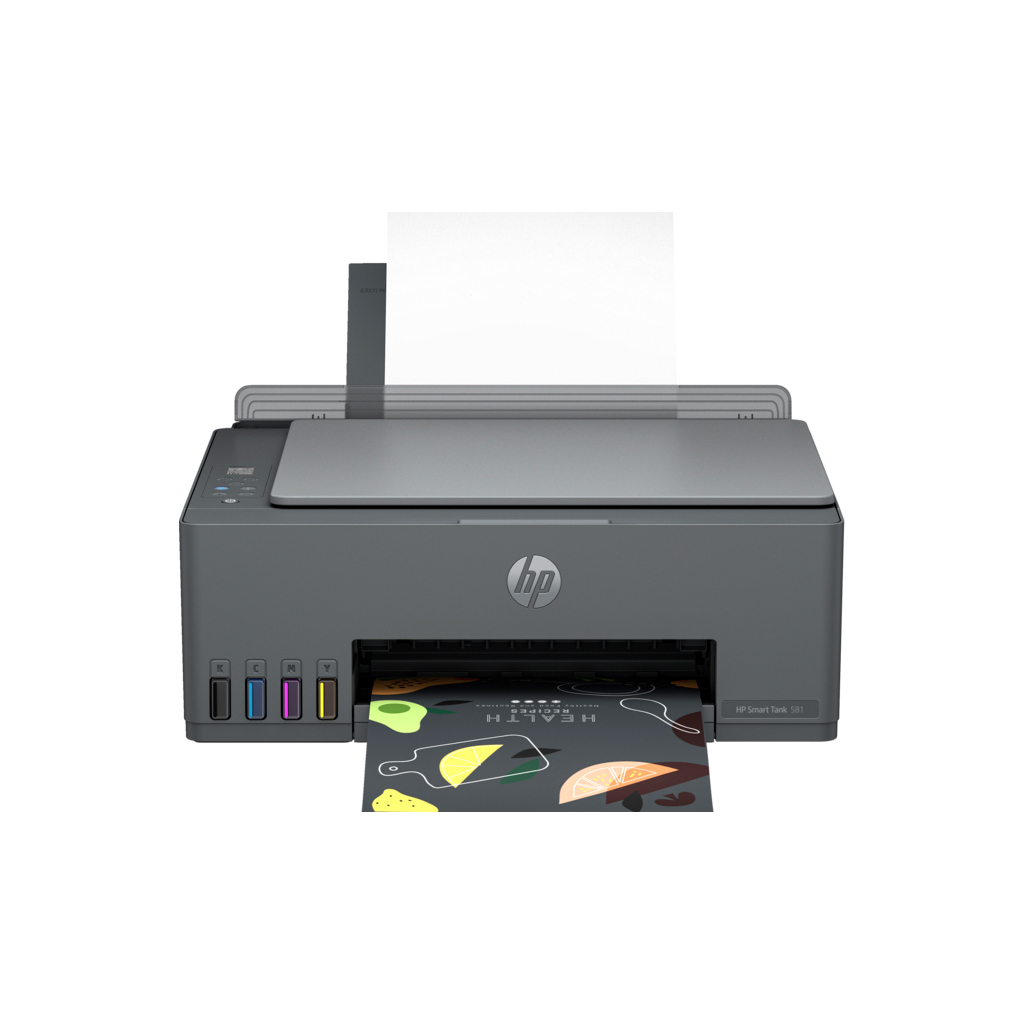 Багатофункціональний пристрій HP Smart Tank 581 Wi-Fi (4A8D4A) - изображение 4