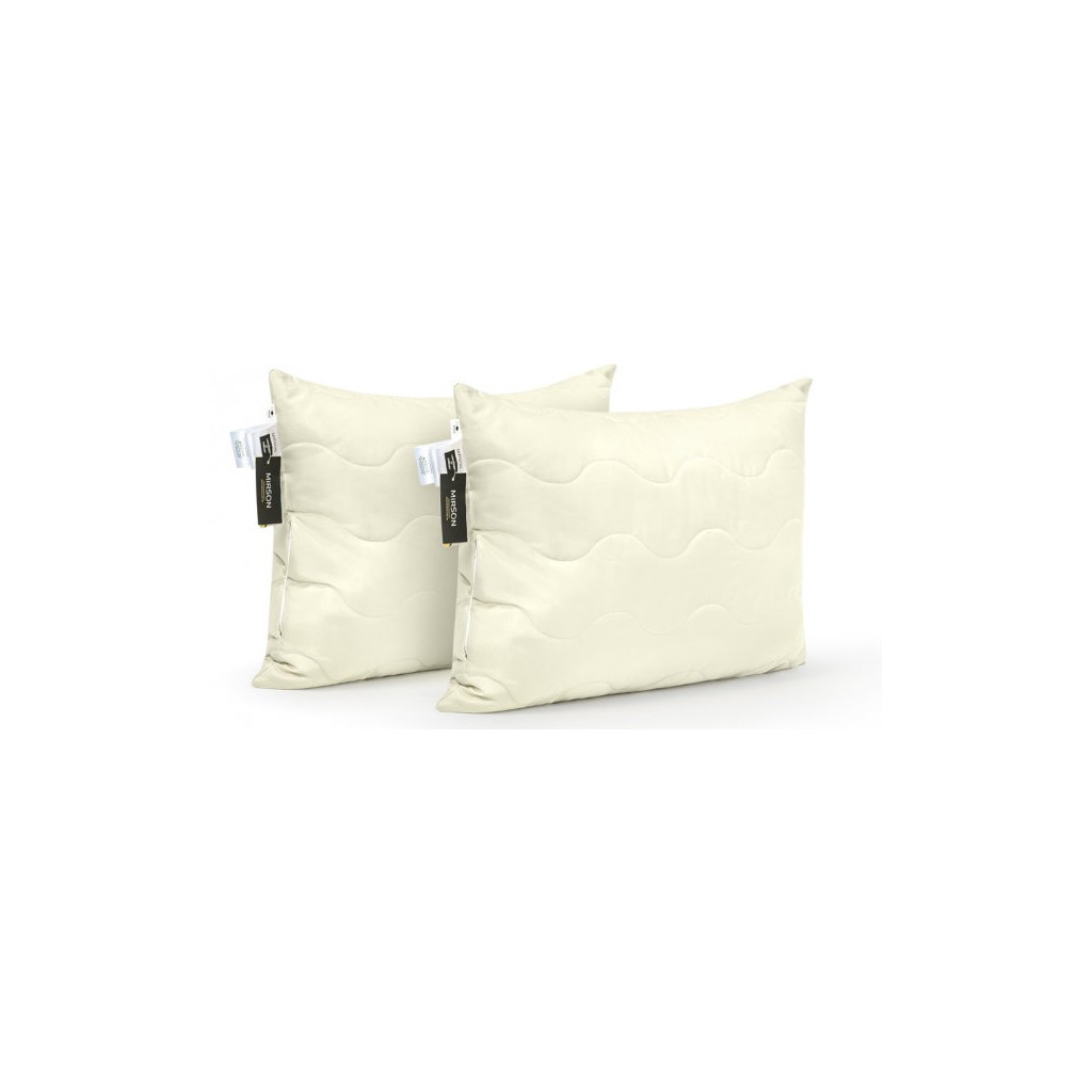 Подушка MirSon Набір Memory effekt №1629 Eco Light Creamy Середні (2200002651950) - зображення 1