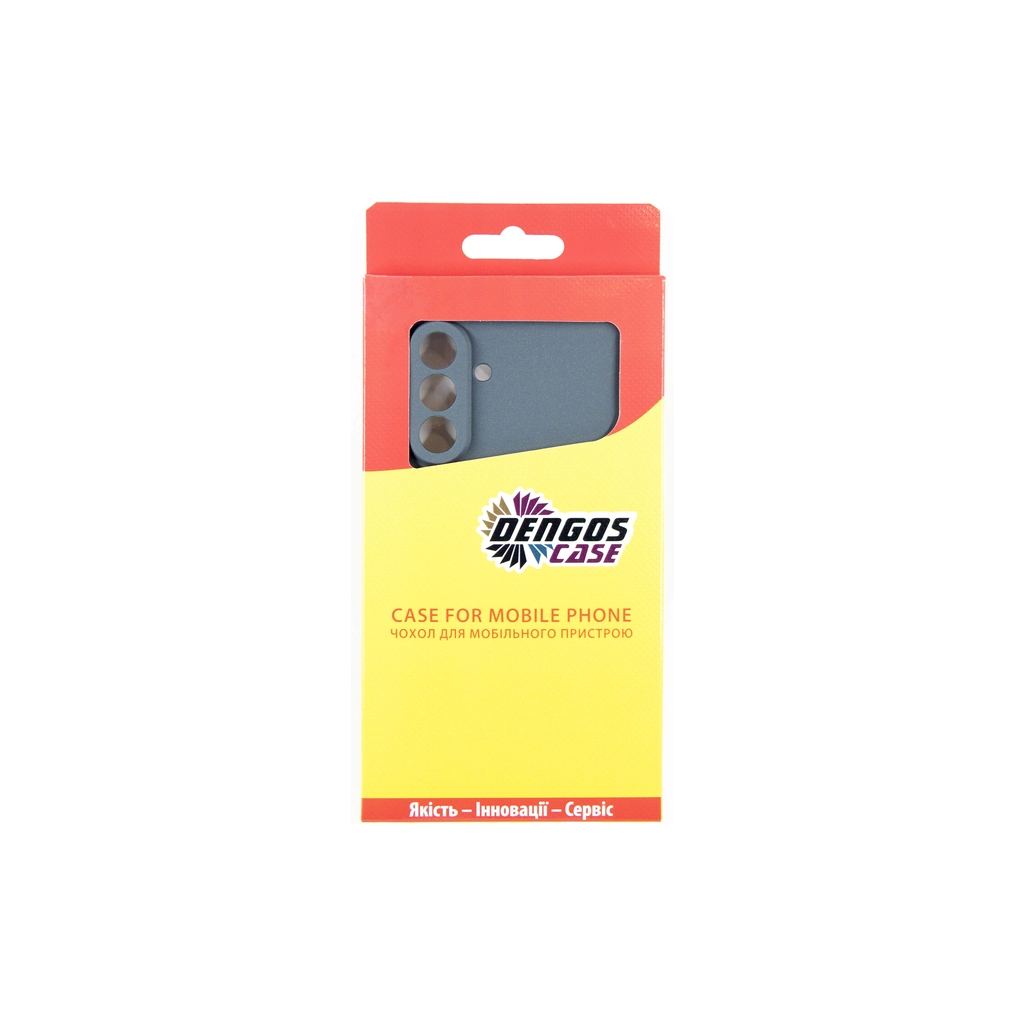 Чохол до мобільного телефона Dengos Kit Samsung Galaxy A56 Carbon + 2 pcs glass (Grey) (DG-CTG2P-09) - зображення 4