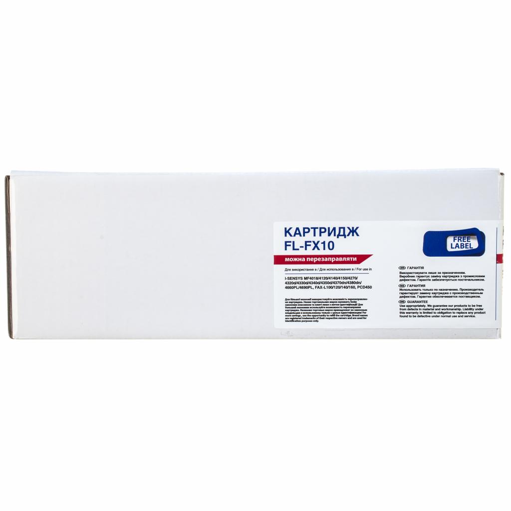 Картридж FREE Label CANON FX-10 (для MF4120/4140) (FL-FX10) - зображення 2