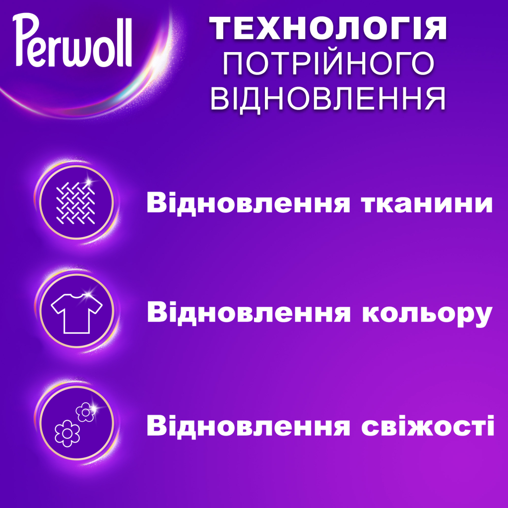 Гель для прання Perwoll Для темних та чорних речей 1 л (9000101810141) - изображение 2