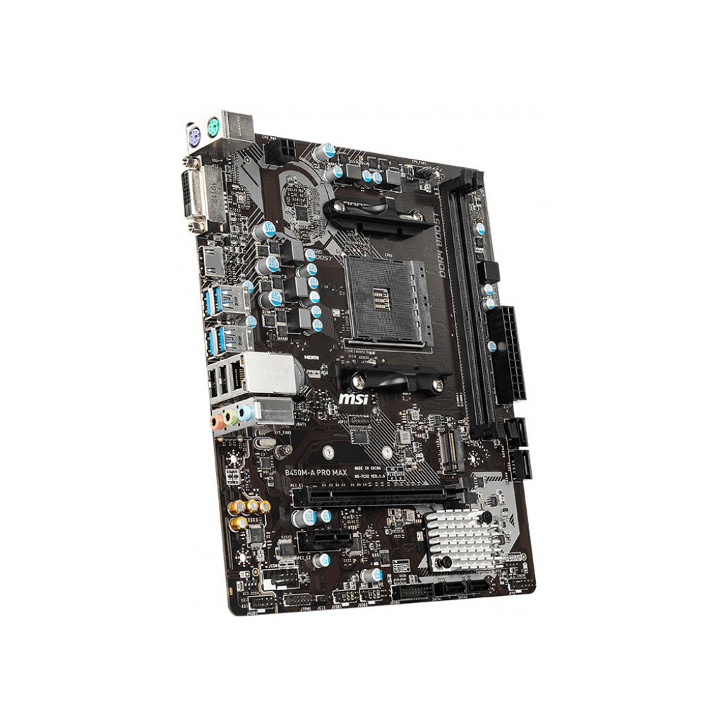 Материнська плата MSI B450M-A PRO MAX - зображення 4