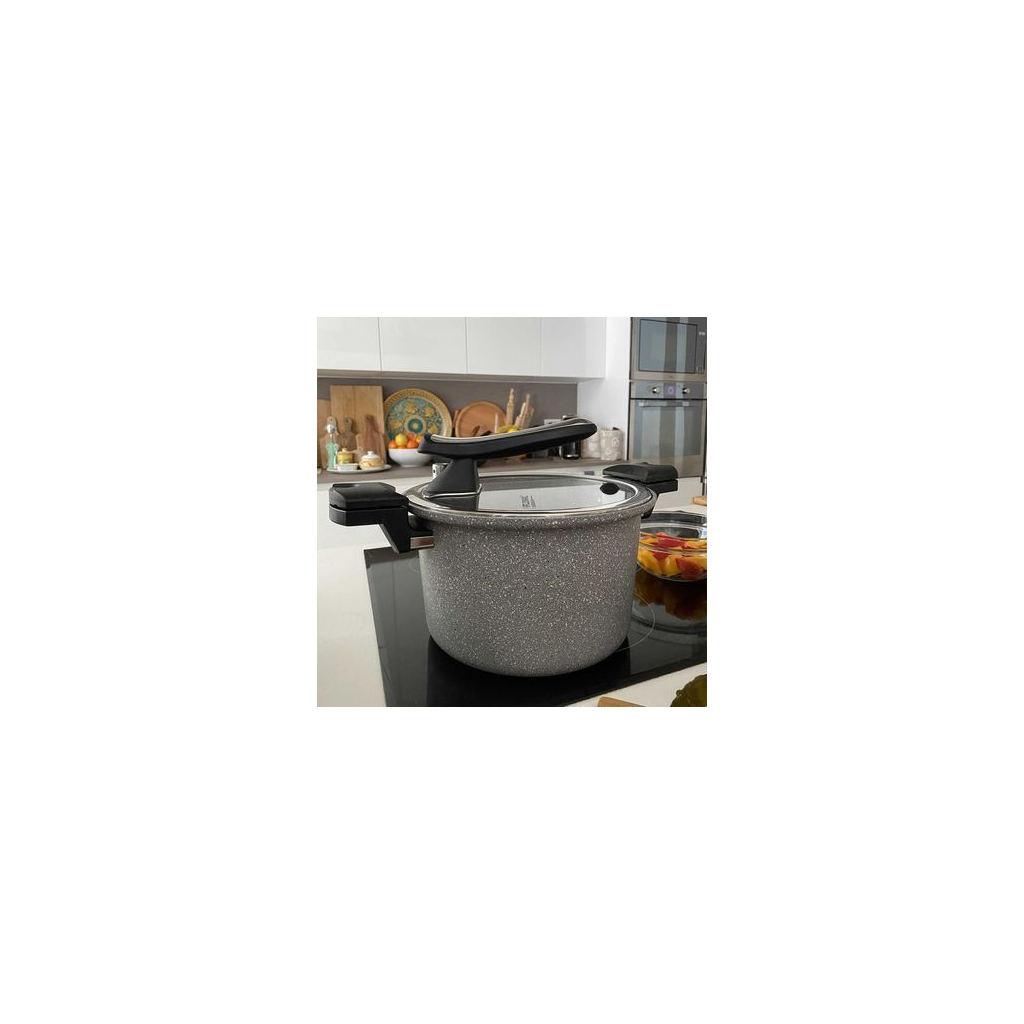 Каструля Flonal Monolite Скороварка 6 л (FLOPECV24) (DAS301926) - изображение 14
