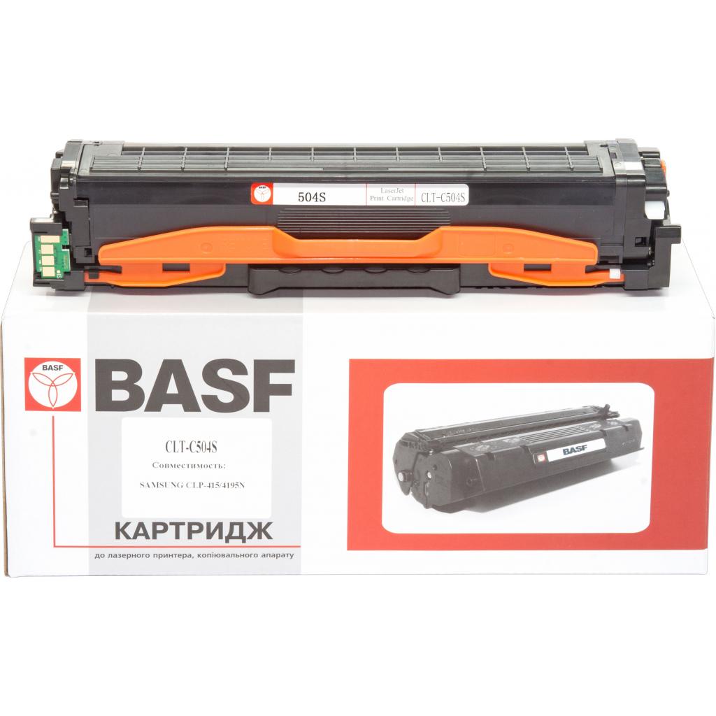 Картридж BASF Samsung CLP-415, CLX-4195 аналог CLT-C504S (KT-C504S) - зображення 1