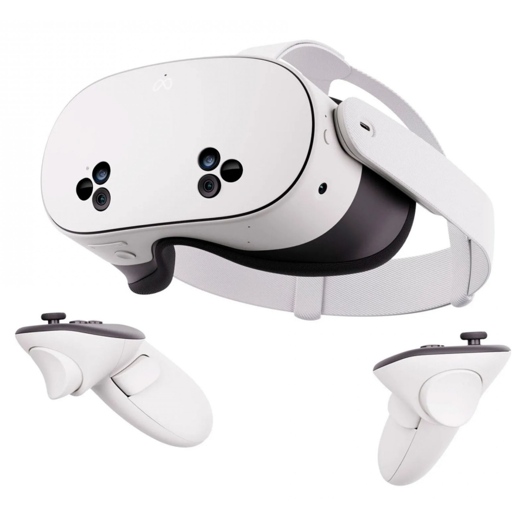 Окуляри віртуальної реальності Oculus Meta Quest 3S 128GB + (Batman, ArkhamShadow) VR Headset (MET-899-00579-01-W) - зображення 1