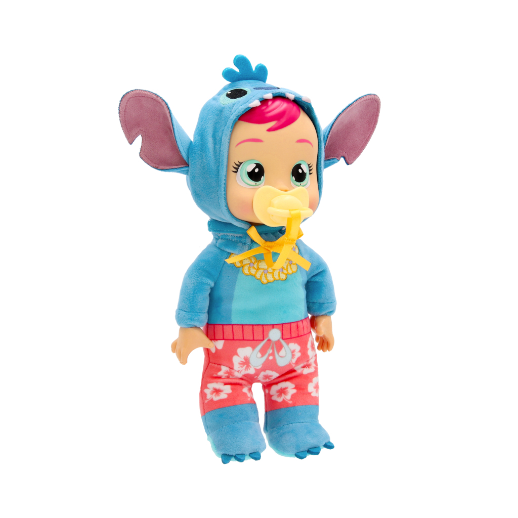 Лялька IMC Cry Babies Ніжні обійми Disney Плакса Стіч Гаваї (925564) - зображення 4