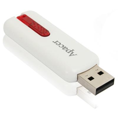 USB флеш накопичувач Apacer 32GB AH326 White RP USB 2.0 (AP32GAH326W-1) - зображення 6
