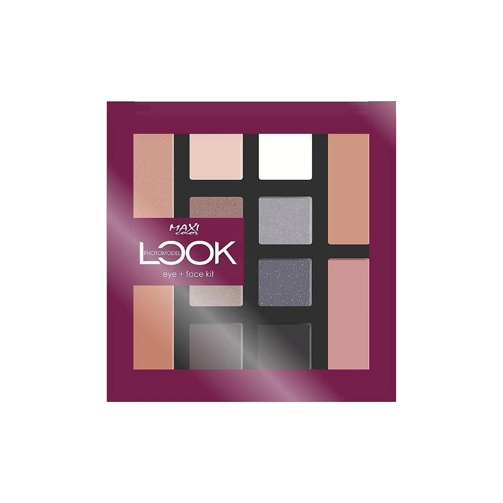 Тіні для повік Maxi Color Look Photomodel Eye + Face Kit 02 (4823097122457) - зображення 1